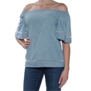 Lauren Ralph Lauren Off Shoulder Shirt
